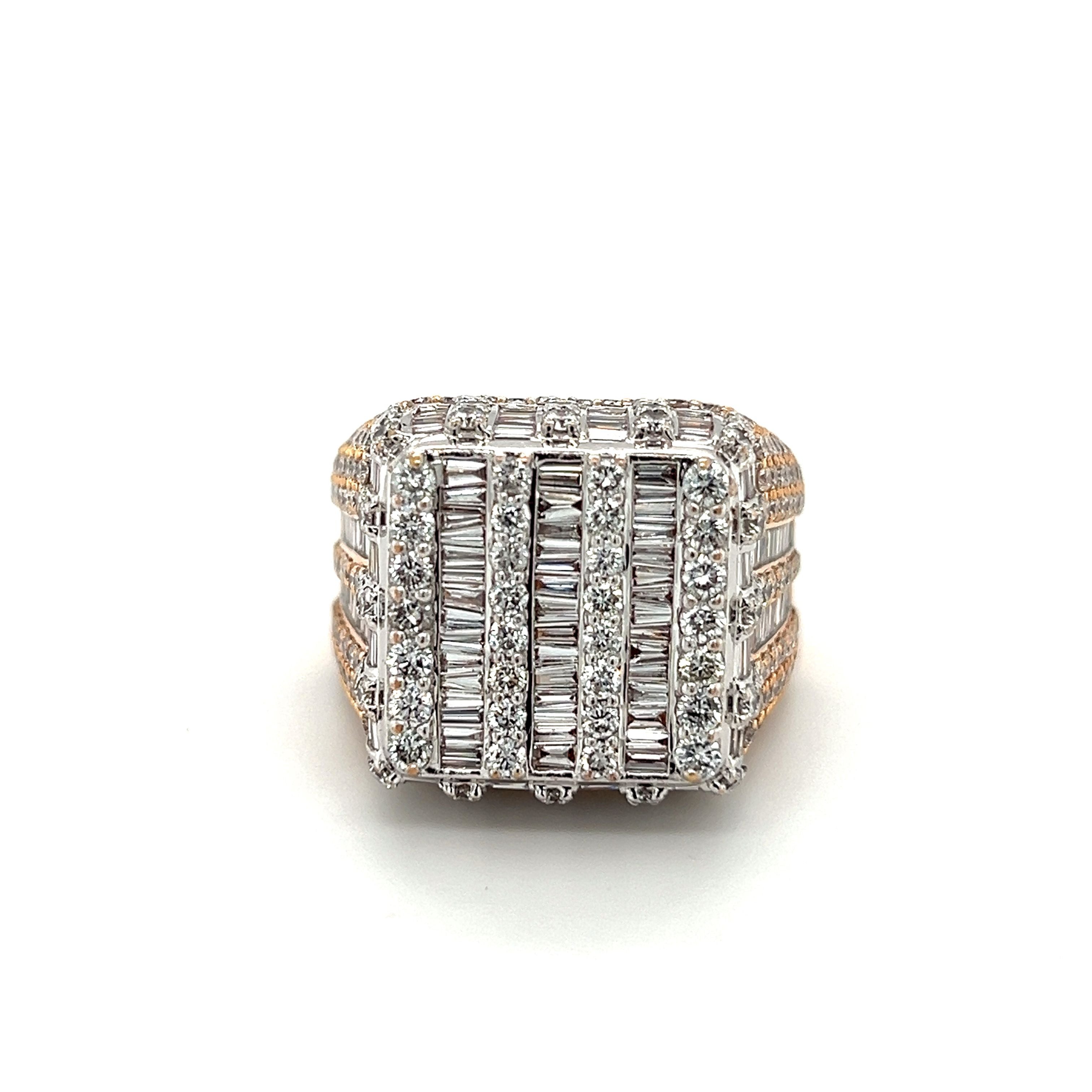 Rose Gold Diamond Championship Ring