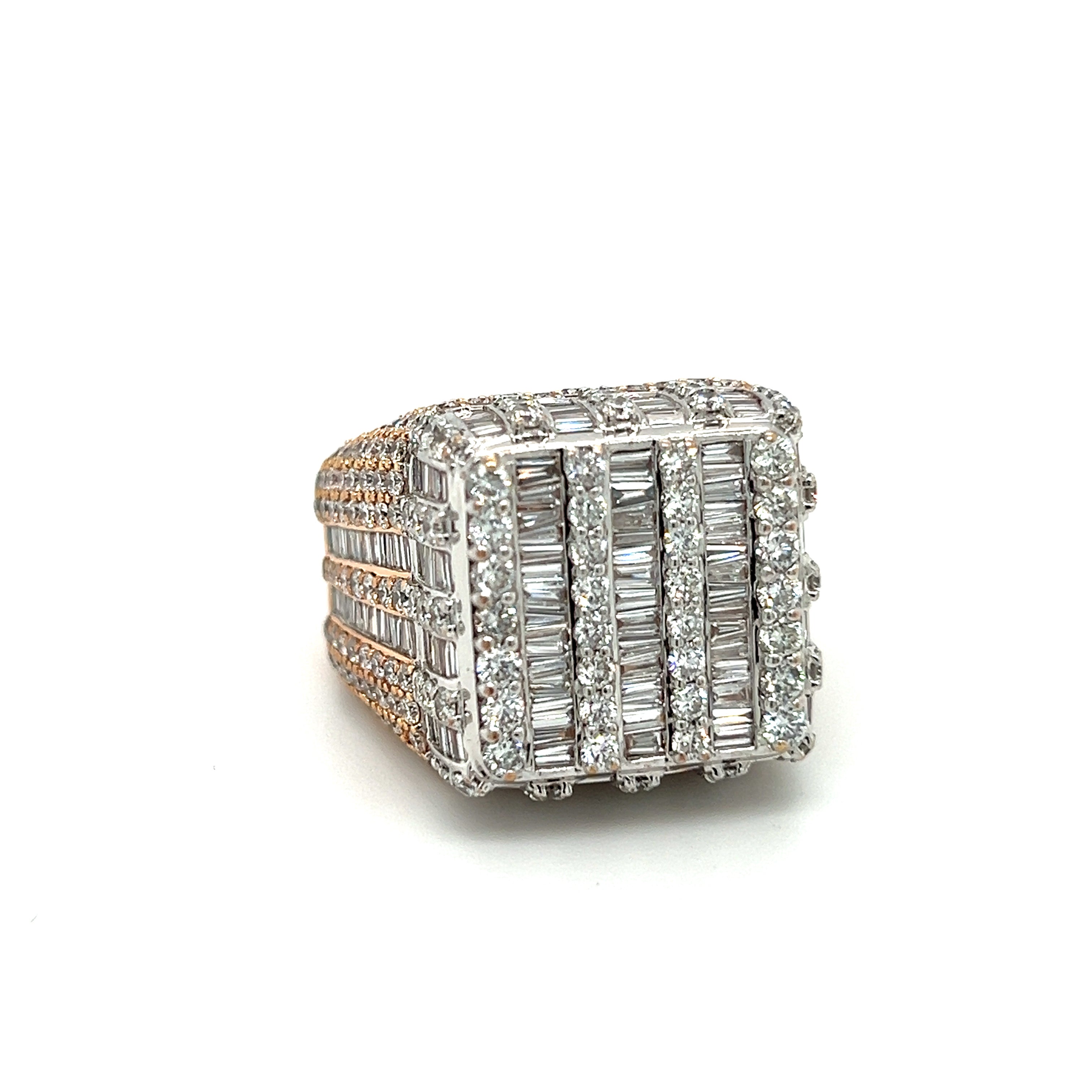 Rose Gold Diamond Championship Ring