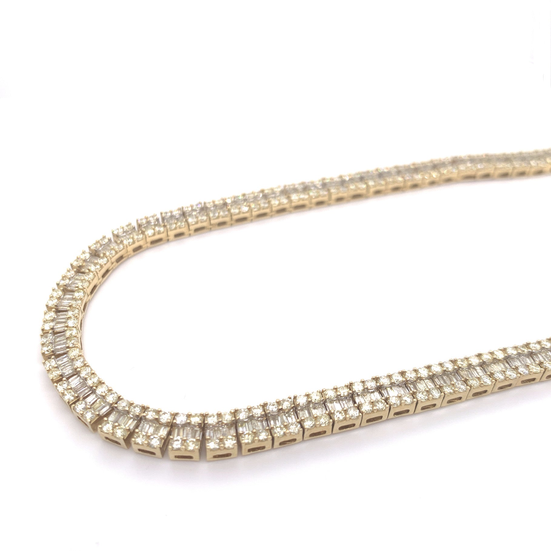 Baguette Diamond Chain