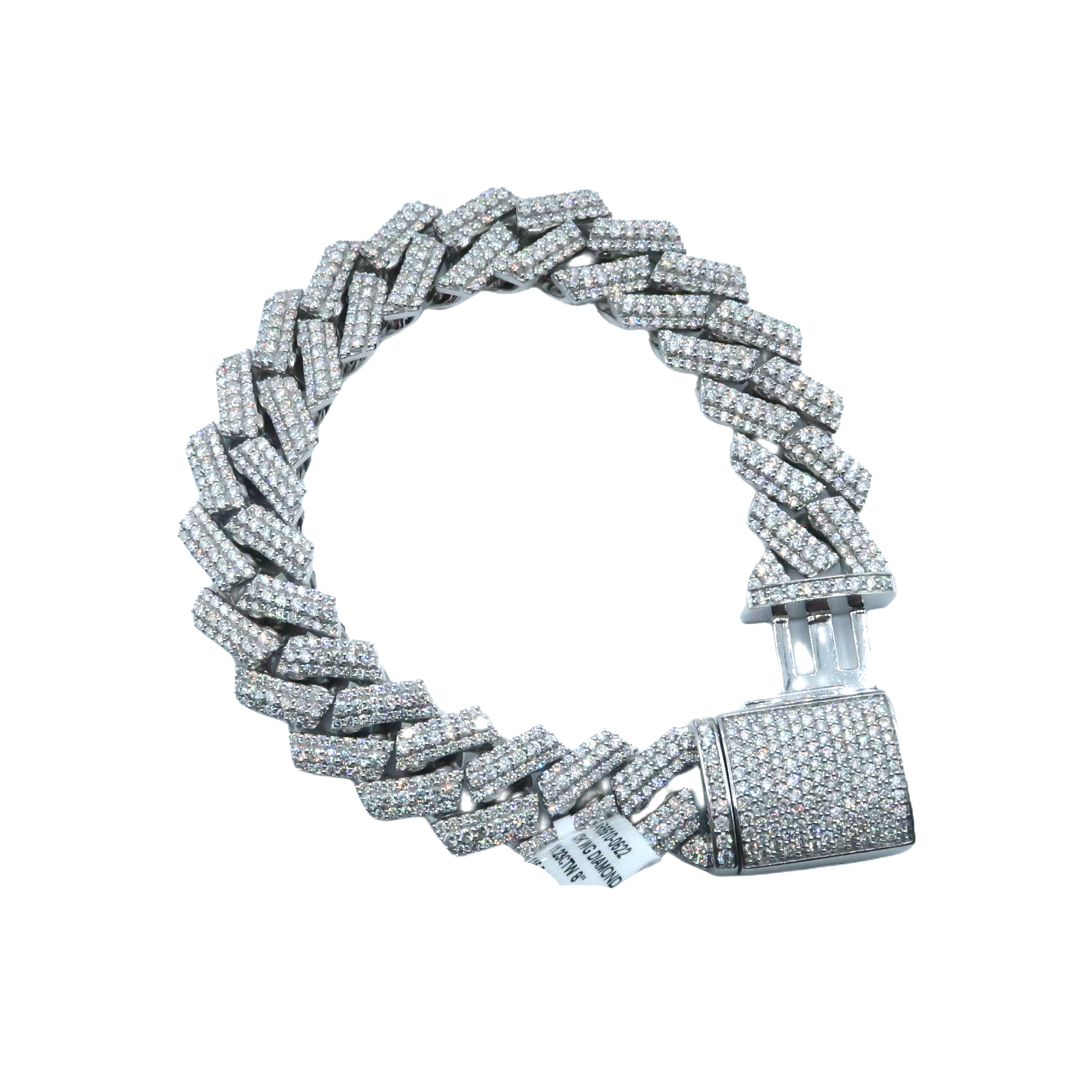 15MM Diamond Cuban Bracelet