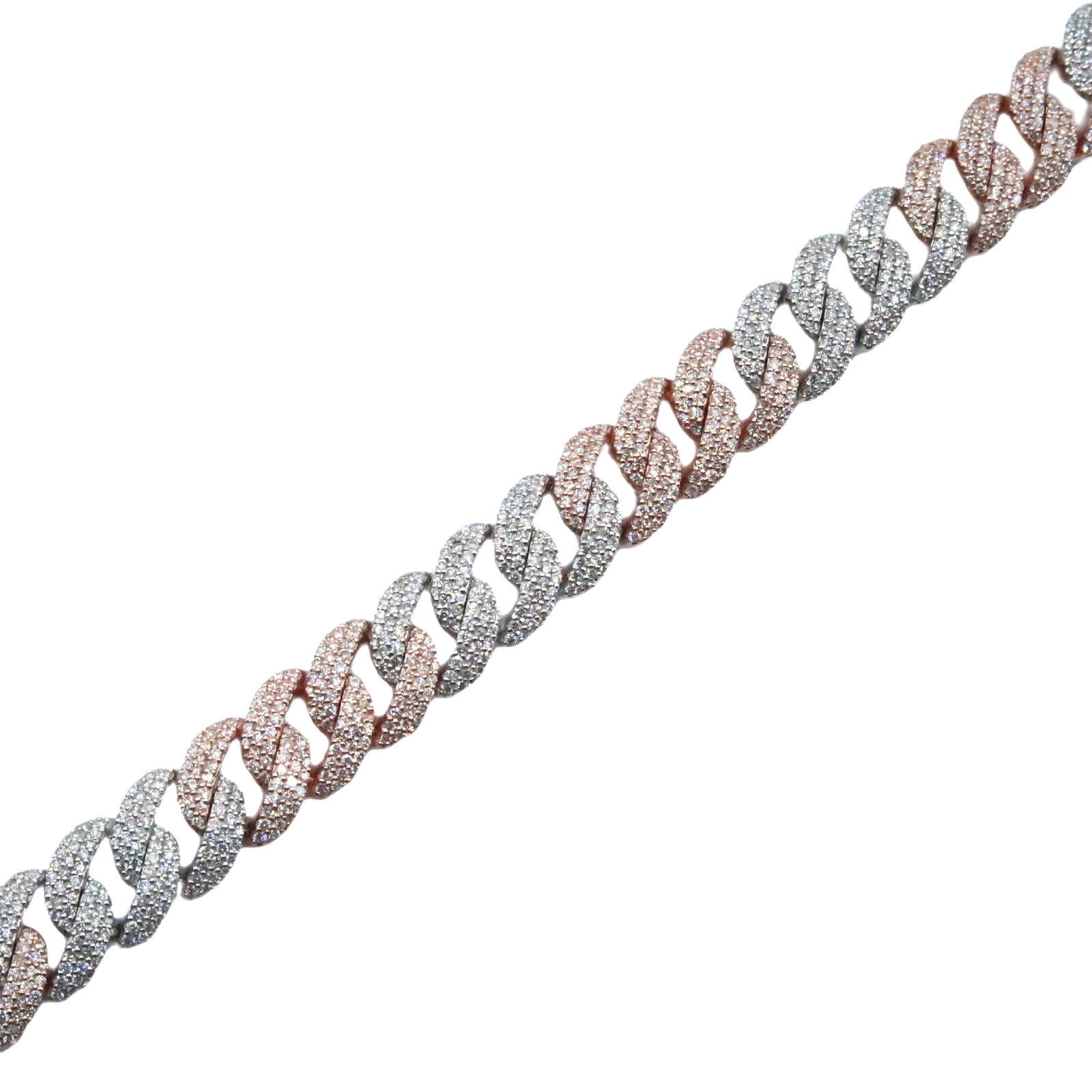 9MM Diamond Cuban Bracelet