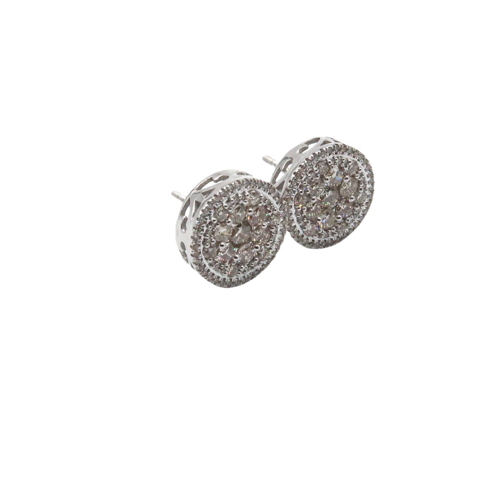 10K Diamond Earrings
