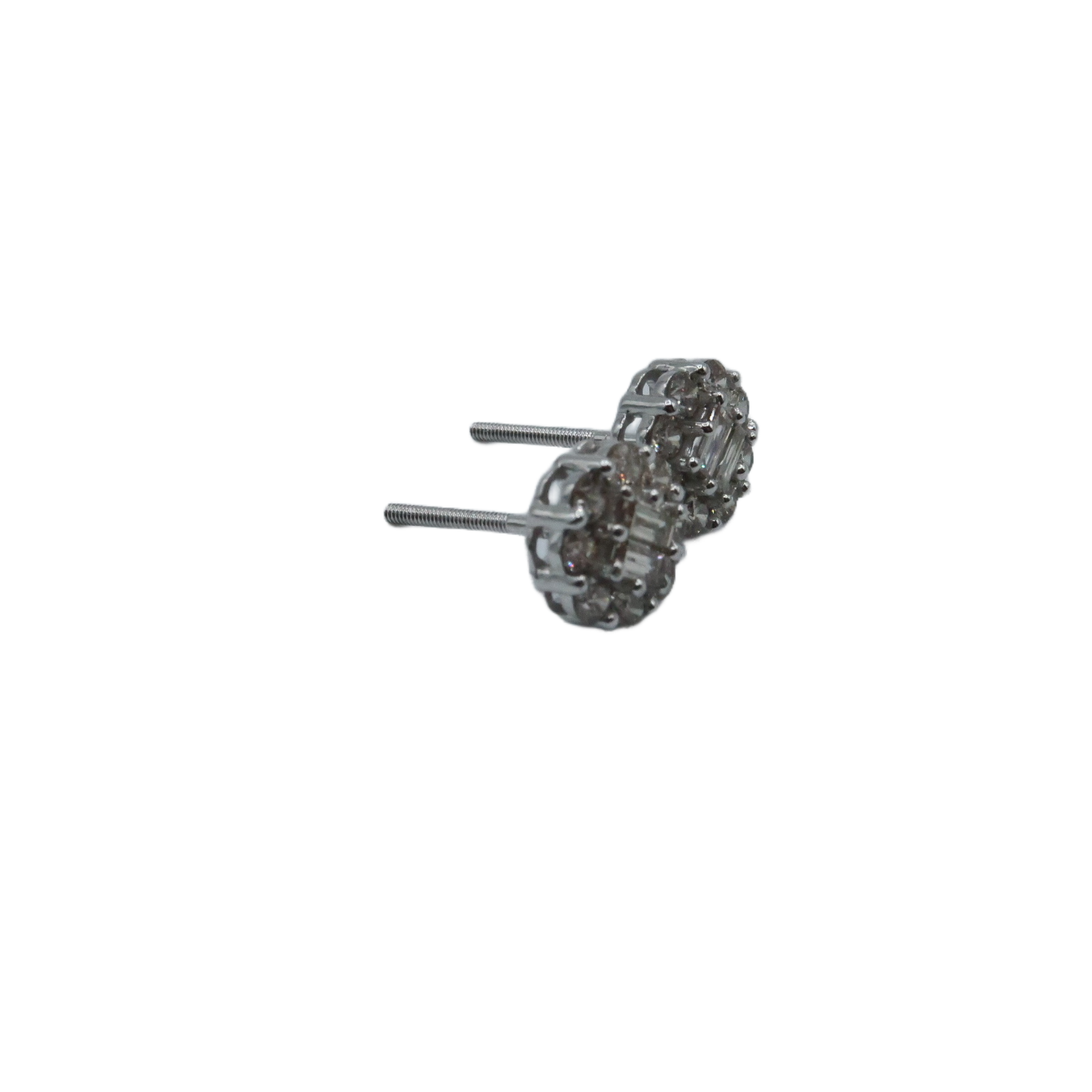 10K Diamond Earring