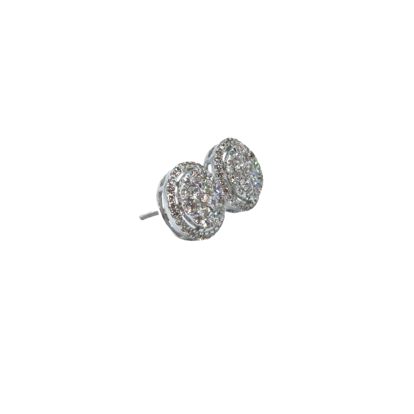 10K Diamond Earrings