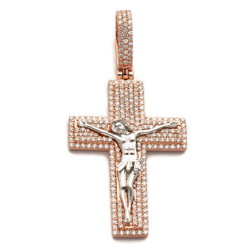 Jesus Cross Diamond Pendant