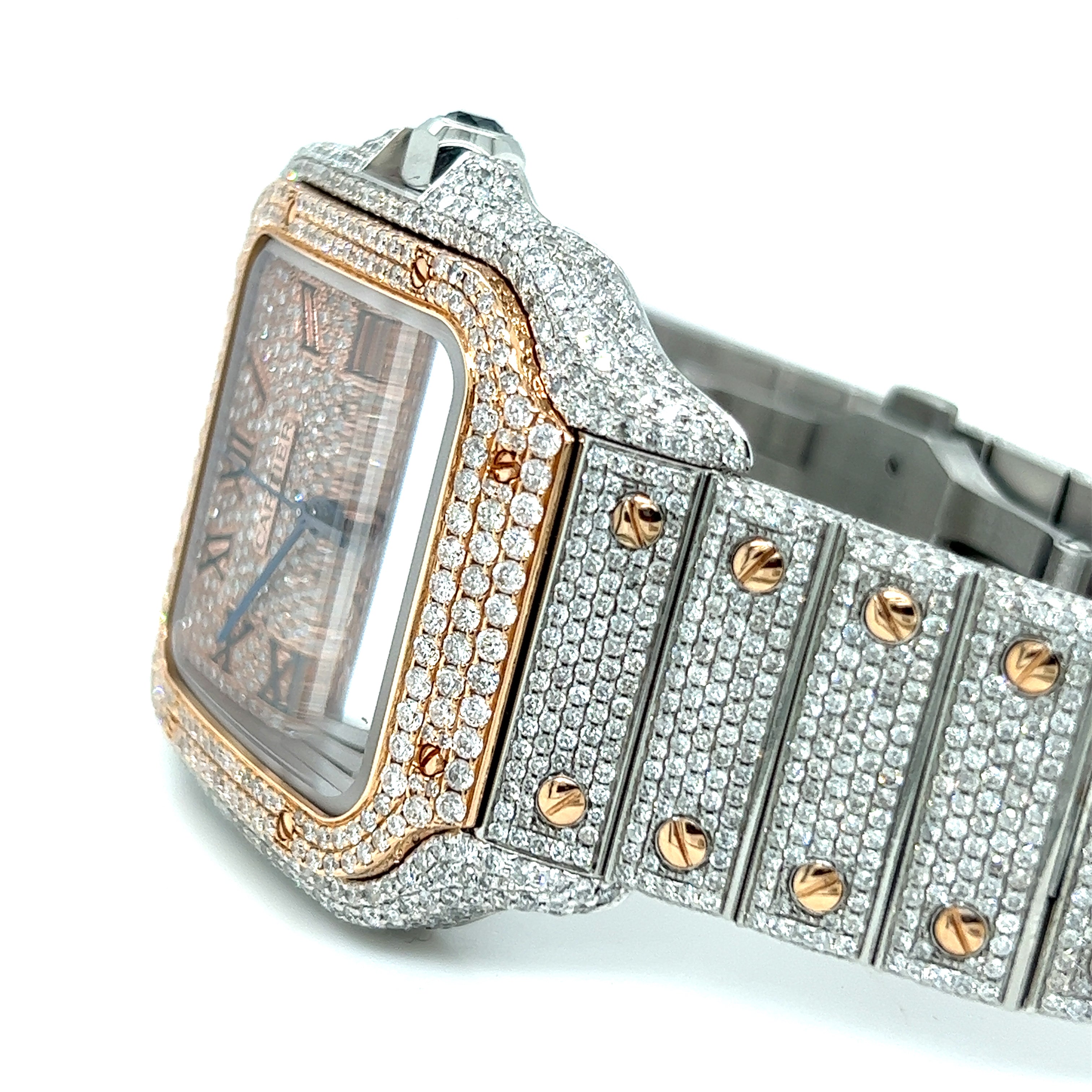 DIAMOND CARTIER SANTOS