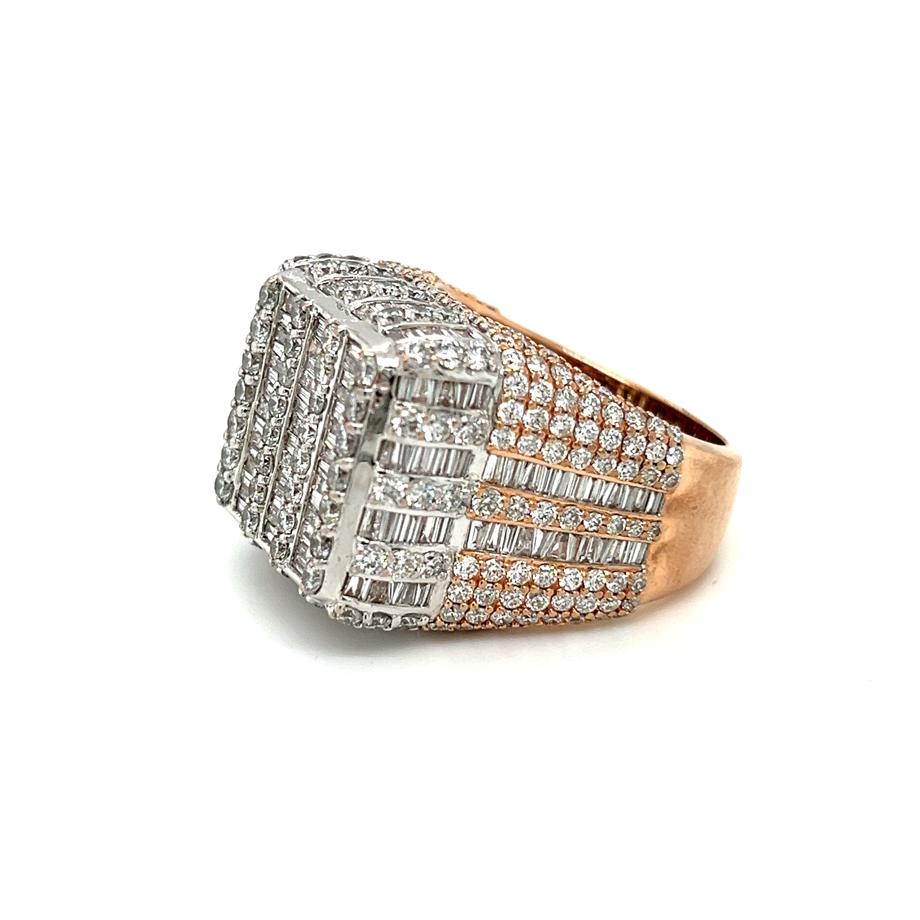 Rose Gold Diamond Championship Ring