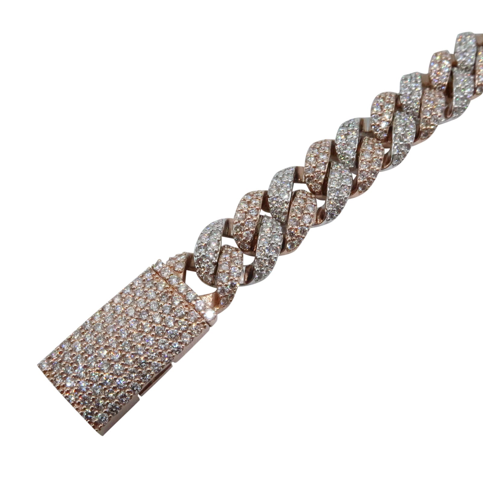 9MM Diamond Cuban Bracelet