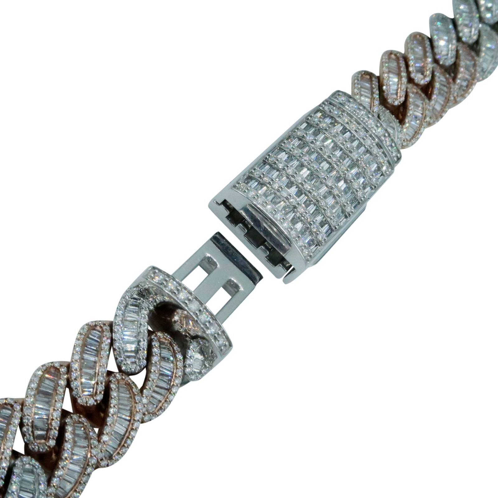 12MM Diamond Cuban Bracelet