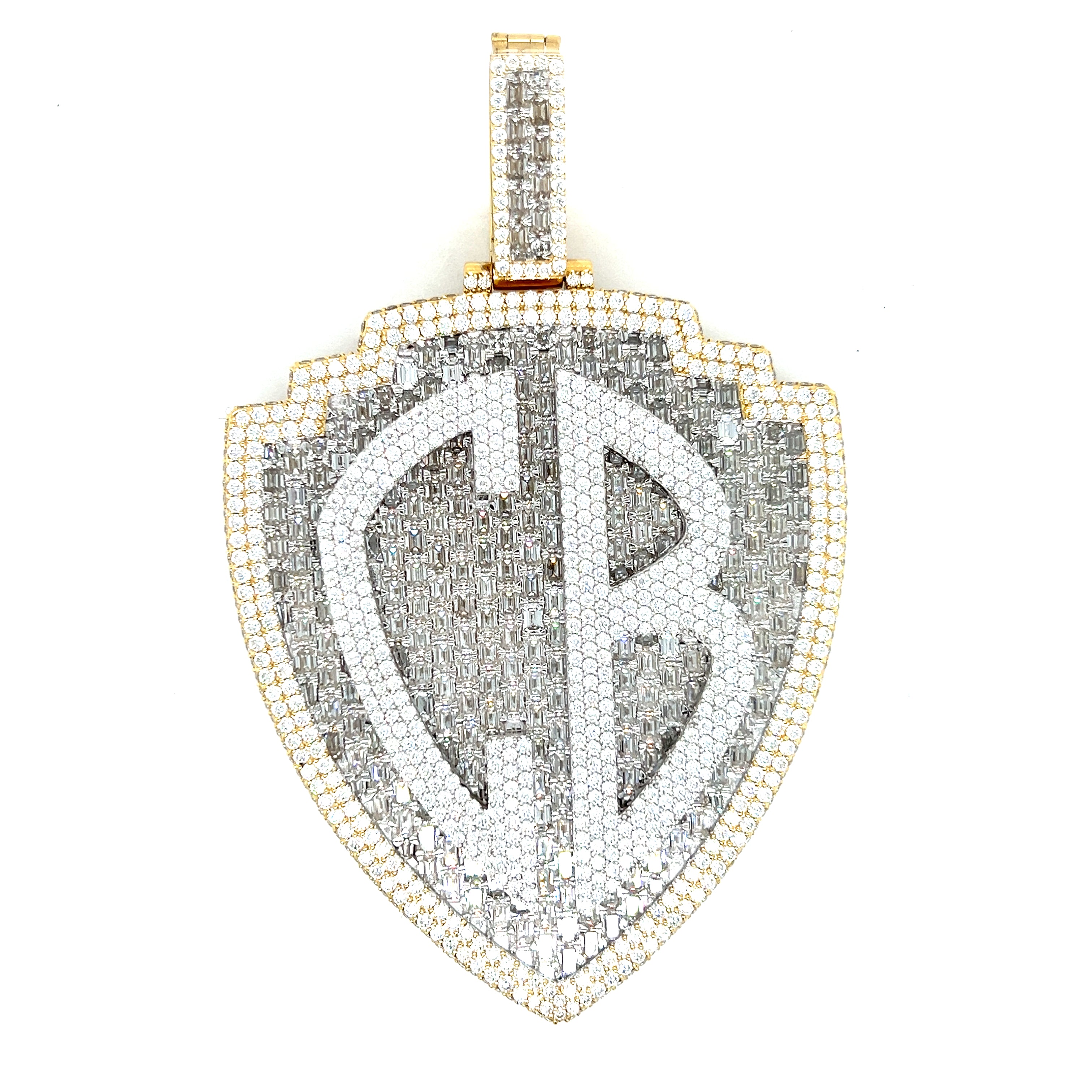 Custom "CB" Pendant with Memorial Picture