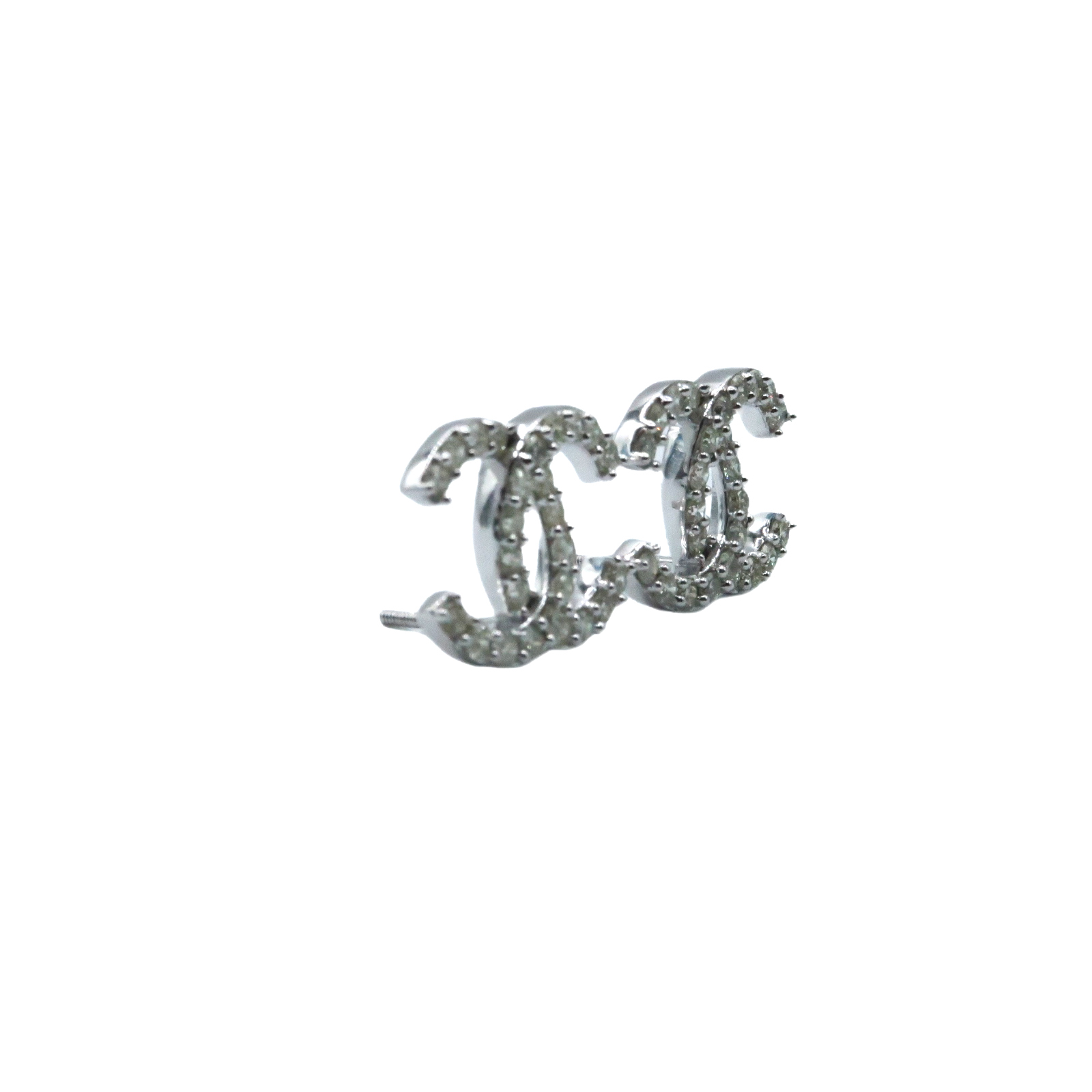 10K "Chanel" Diamond Earrings