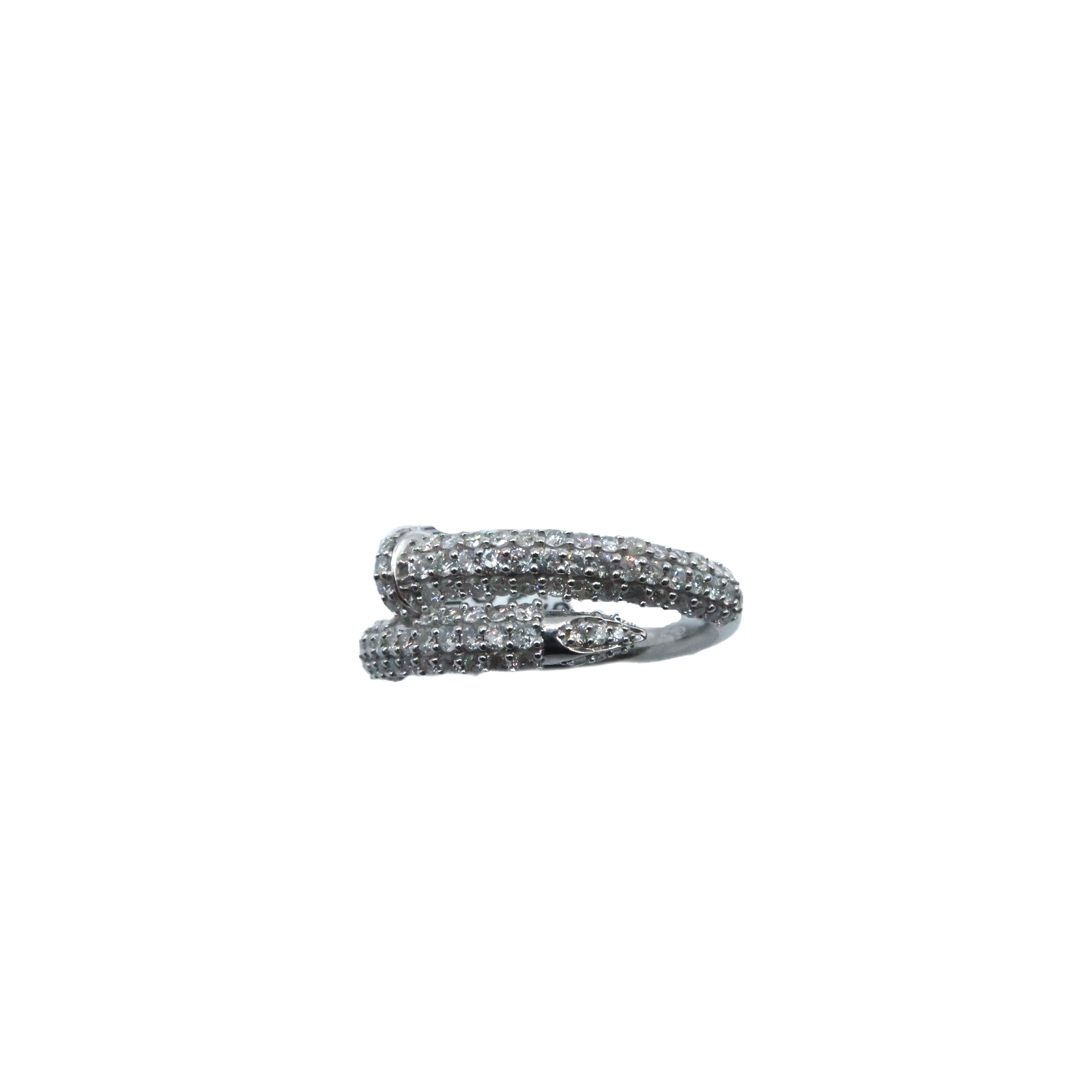 "Cartier Style" 10K Nail Ring