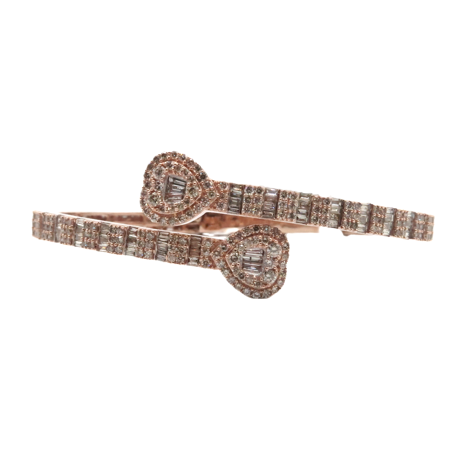 Baguette Heart Bracelet