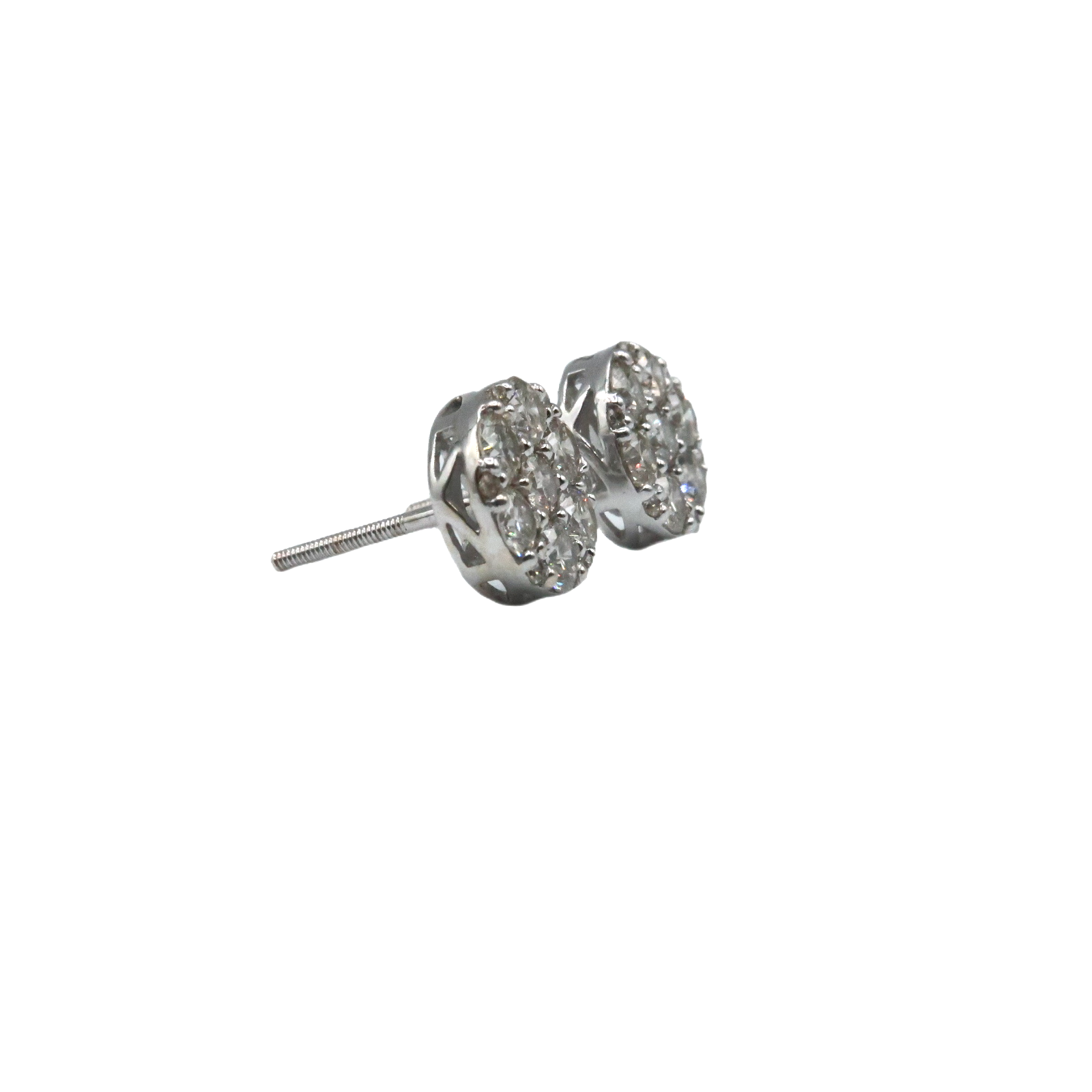 14K Diamond Earrings